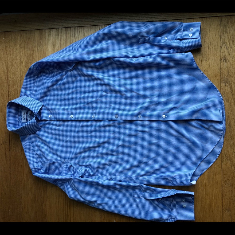 Calvin Klein Slim Fit Performance Dress Shirt